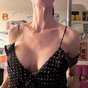 FLASH PRICE DROP One Day Only  Classic Vintage Betsey Johnson Polka Dot Dress